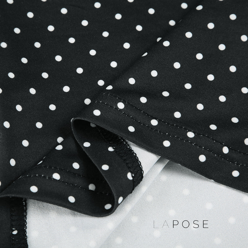 Niya Polka Dot Lace Camisole