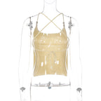 Noreen Backless Halter Top