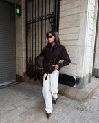 Novella Suede Belted Jacket