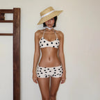 Polka Dot Halterneck Short Set