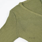 Quetzalli Button-Up Knit Top