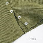 Quetzalli Button-Up Knit Top