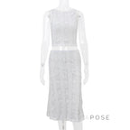 Quetzaly Crochet Skirt Set