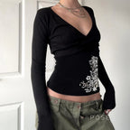 Raylan Floral V-Neck Top