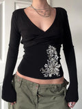 Raylan Floral V-Neck Top
