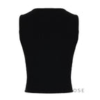 Razan Abstract Print Crop Top