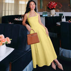 Reaghan Halter Backless Maxi Dress