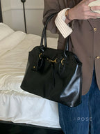 Ripley Briefcase Faux Leather Bag