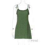 Rosella Polka Dot Mini Dress