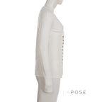 Saachi Button-Up Knit Top