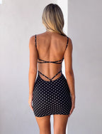 Sade Polka Dot Mini Dress