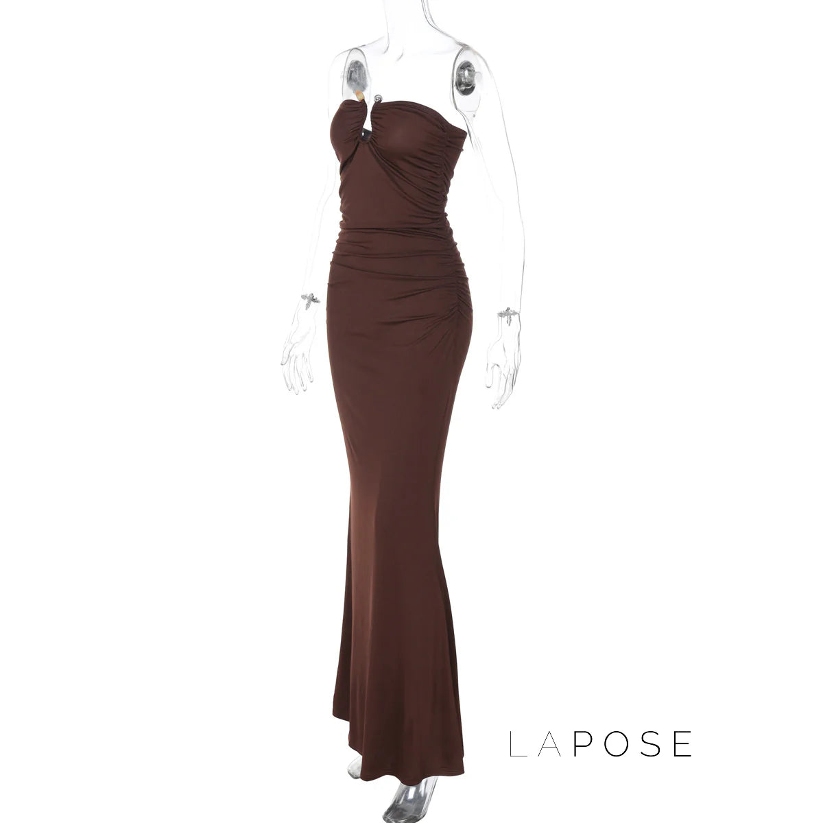 Sadee Strapless Bodycon Maxi Dress