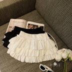 Sania A-Line Tiered Mini Skirt