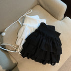 Sania A-Line Tiered Mini Skirt