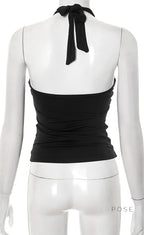 Sanya Metal Ring Halter Top