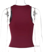 Savanah Strapless Crop Top