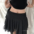 Sephora Asymmetric Polka Skirt