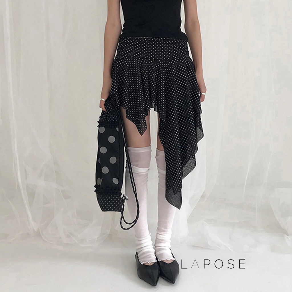 Sephora Asymmetric Polka Skirt