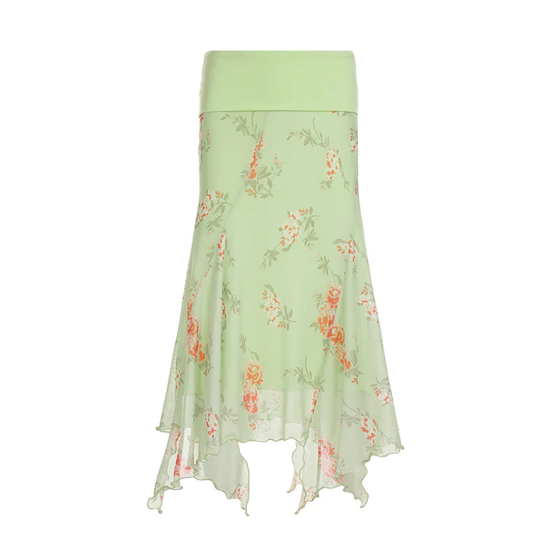 Seven Floral Maxi Skirt