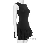 Shae Contrast Floral Mini Dress