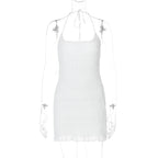 Shalom Halter Mini Dress