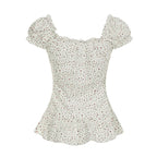 Shaylee Floral Puff Sleeve Blouse