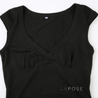 Siobhan V-Neck Crop Top