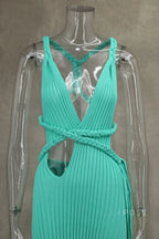 Sonny Knitted Halter Dress
