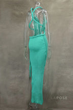 Sonny Knitted Halter Dress