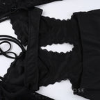 Stefanie Lace Cut-Out Jumpsuit