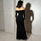Swara Off-Shoulder Tie Waist Dress