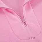 Talya Long Sleeve Polo Sweatshirt