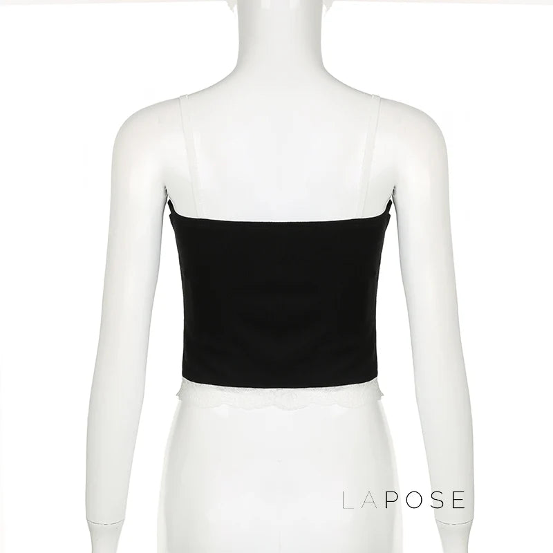 Talynn Black Lace Camisole