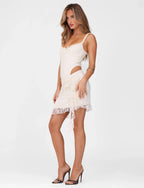 Tanner Champagne Lace Bodysuit