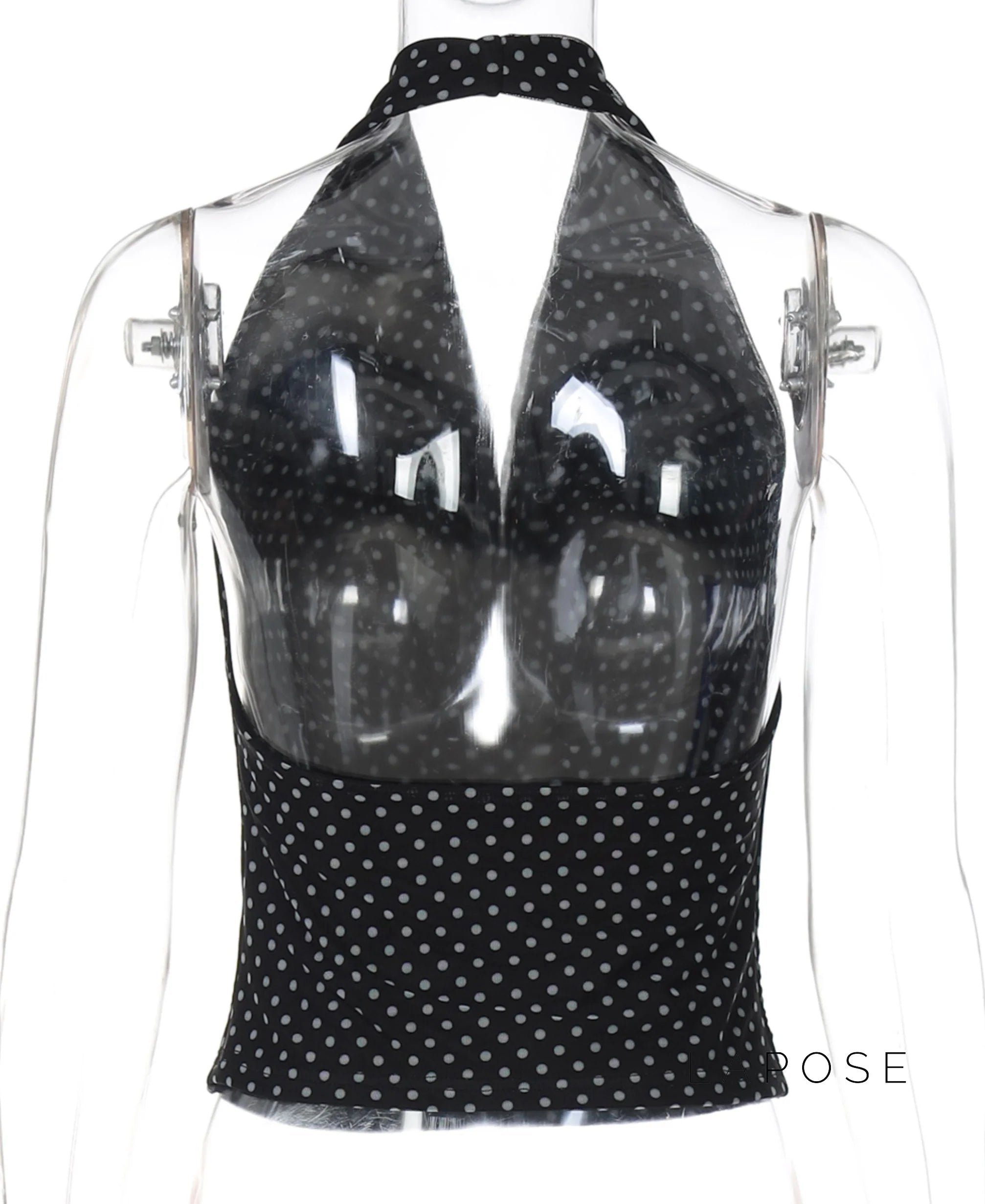 Tatum Polka Dot Halter Top