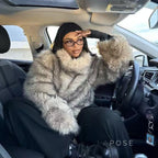 Thea Plush Faux Fur Jacket