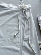 Three-Piece Bikini & Cover-Up Skirt Set