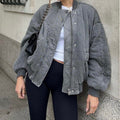 Vaeda Loose Bomber Jacket