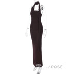 Valentine Strapless Mesh Midi Dress