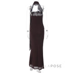 Valentine Strapless Mesh Midi Dress
