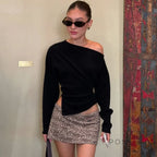 Valkyrie Asymmetric Slit Top