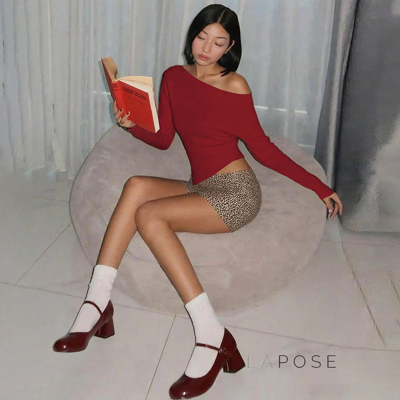 Valkyrie Asymmetric Slit Top
