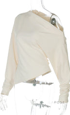 Valkyrie Asymmetric Slit Top