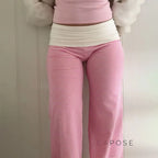 Vanesa Cozy Knit Straight Pants