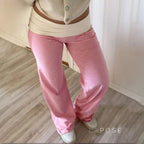 Vanesa Cozy Knit Straight Pants