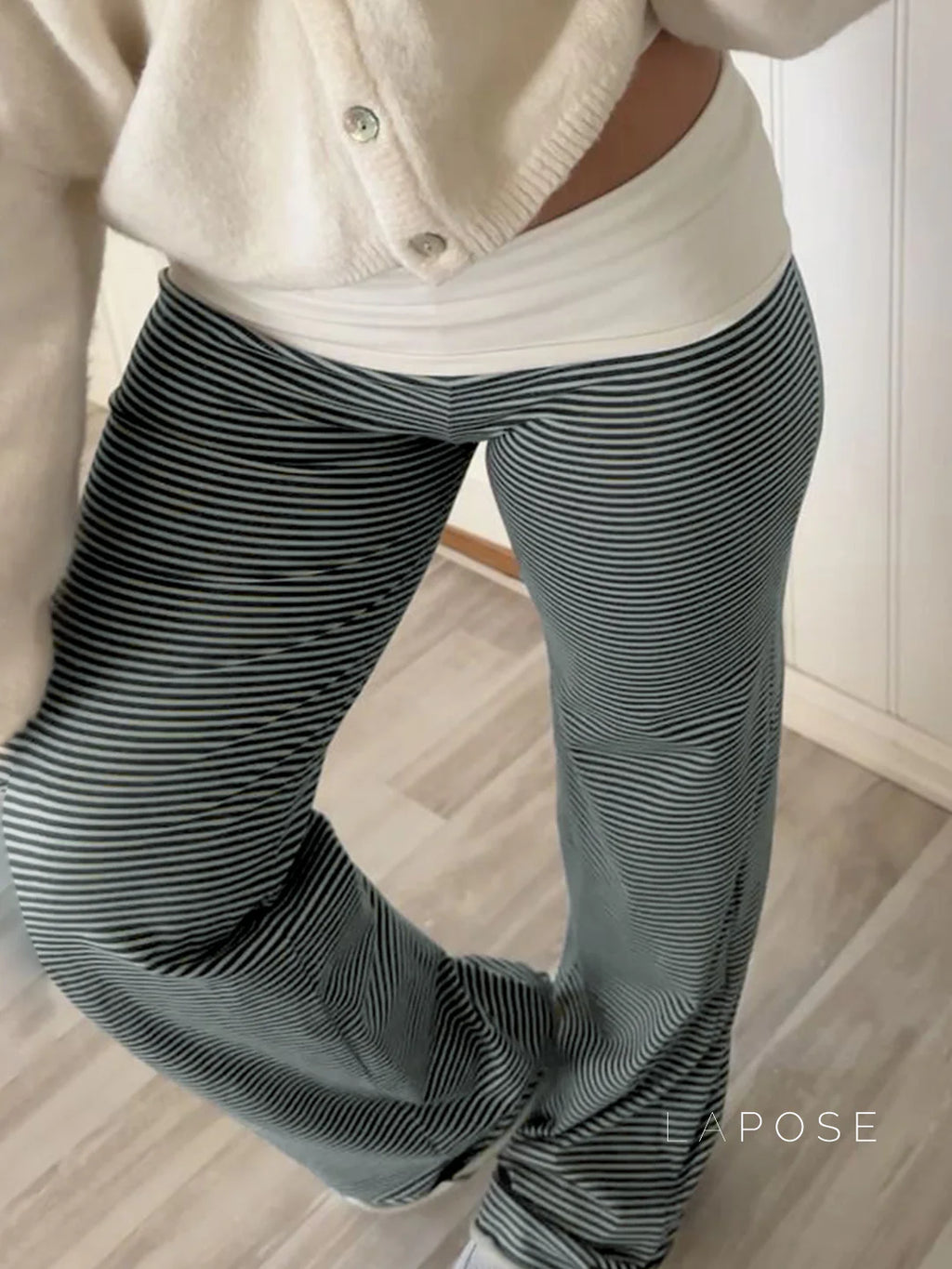 Vanesa Cozy Knit Straight Pants