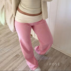 Vanesa Cozy Knit Straight Pants