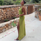 Vittoria Halter Maxi Dress