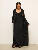 Xandria Knitted Lounge Dress Set