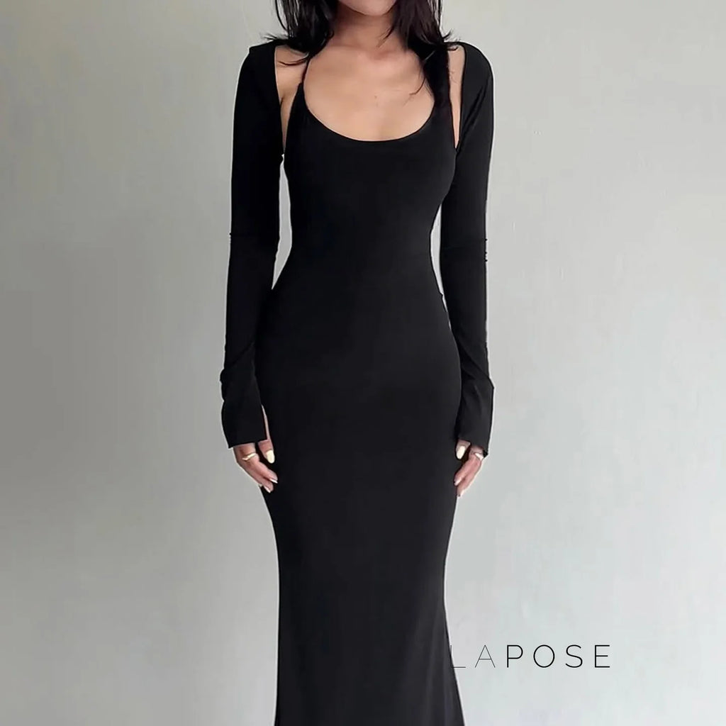 Yaritza Halter Maxi Set
